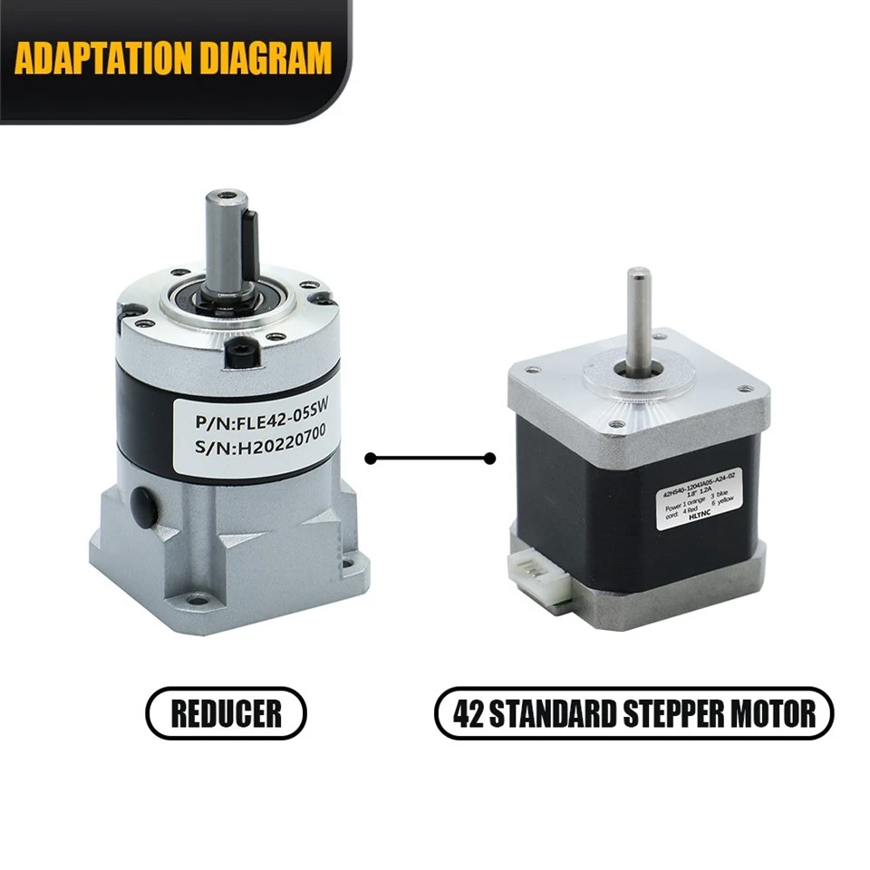 FLE42 Mini Planetary Gearbox For 42 mm Stepper Motors high quality