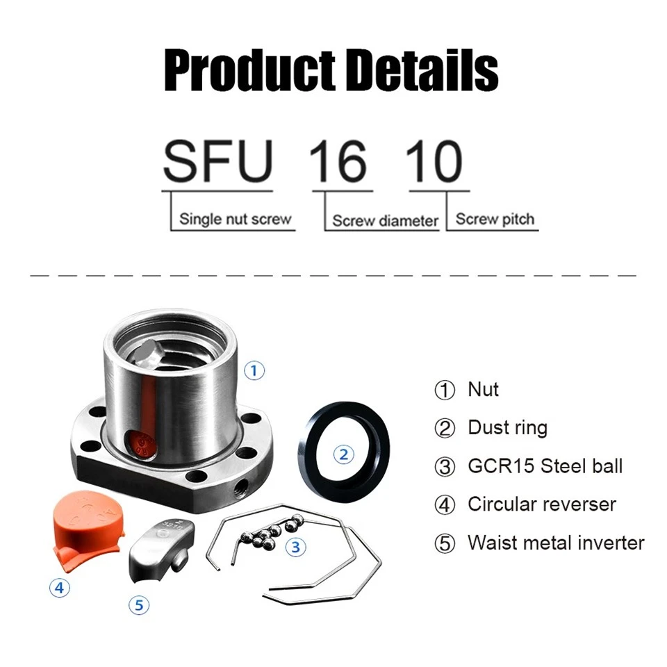 SFU Ball Screw Nut high quality