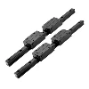 Black Chrome Plated Linear Guide - HGH Series
