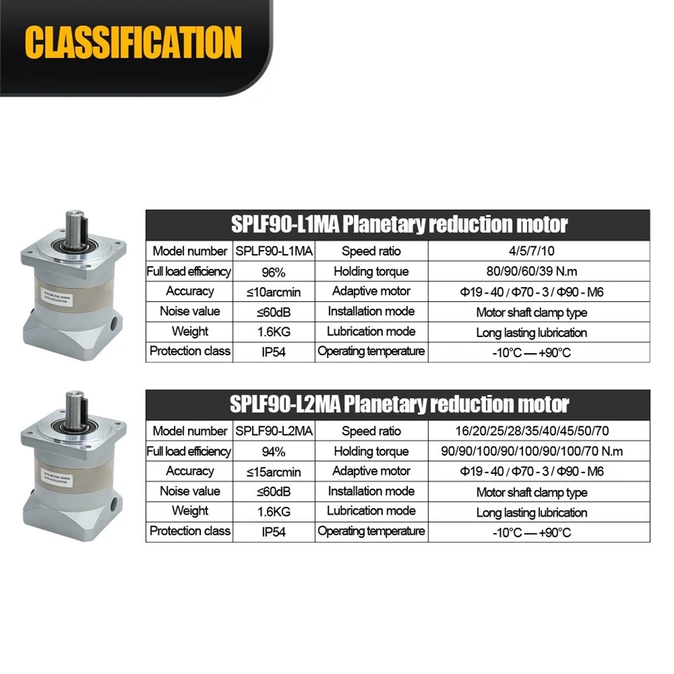 SPLF90 Epicyclic Planetary Gearbox For 750 W Servo Motors price